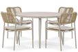 Coco Penya Vienna 120 cm dining tuinset 5-delig