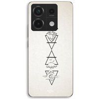 Maniacase Coque Pour Xiaomi Redmi Note 13 Pro 5g Les 4 éléments sacrés spirit