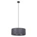 LEDVANCE Decor Felt Weaving hanglamp, 3 lampen, E27, Donkergrijs