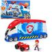PAW Patrol - Transformerende PAW Patroller met voertuigwerpers lichten en geluiden Ryder-actiefiguur en ATV-speelgoedauto