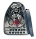 Lampa 09758 achterlicht, LED, verchroomd