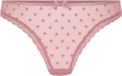 Hunkemöller Dames Lingerie String Phoebe - Roze - maat XS