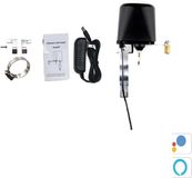 Merkloos / Sans marque Automatische Irrigatie Slimme Waterklep - Huis Automatisering - App Controle - 30x20x10 mm - Zwart