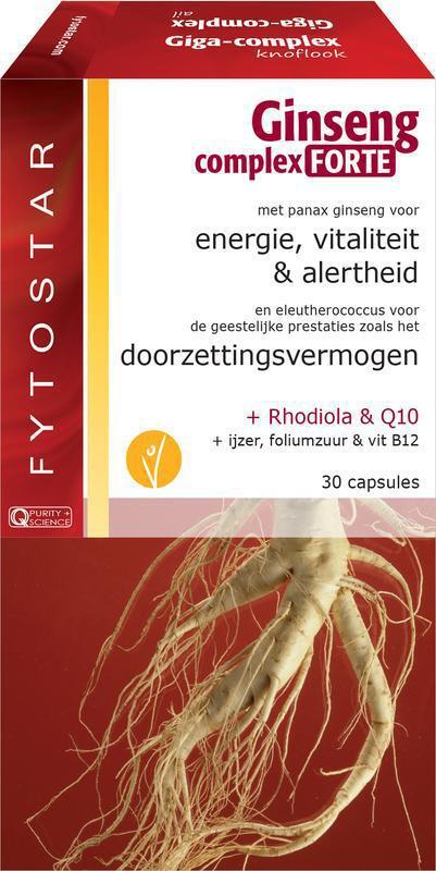 Fytostar Ginseng Complex Forte Capsules 30st