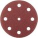 Rhodius 305607 KERR V F, 50 stuks disque velcro 125 mm, forme CK 00, grain 60, ProLine, Made in Germany, pour acier inoxydable, acier, bois 125 mm