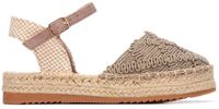 Xti Kids 153138 Espadrilles Taupe EU 38 Meisje