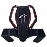 Alpinestars Protection Dorsale Nucleon Kr-2 Noir Fumée Rouge, Taille: XS