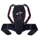 Alpinestars Protection Dorsale Nucleon Kr-2 Noir Fumée Rouge, Taille: XS