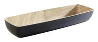APS-Germany APS FRIDA Melamine Beige, Zwart Rechthoekig Schaal