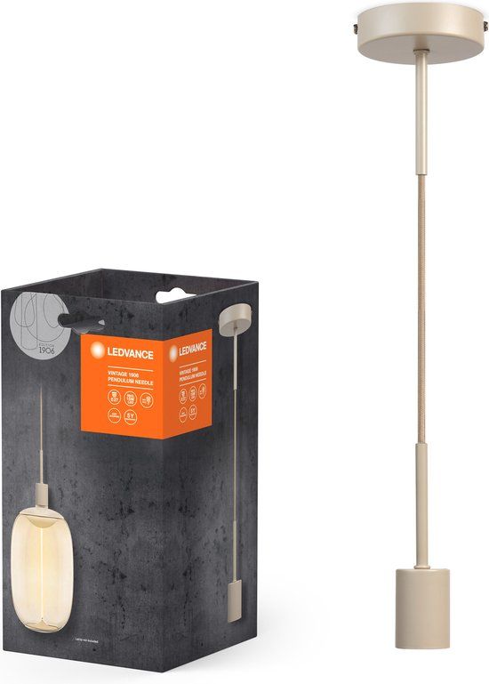 OSRAM LED hanglamp Office line Slab zwart 4.000 K dimbaar