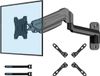 BONTEC Support mural réglable pour moniteur - 13-42 pouces - Inclinable et Pivotant - Noir