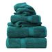 Superior Home City Handdoekenset, 100% katoen, blauwgroen