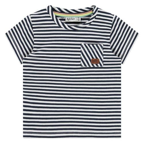 Babyface gestreept T-shirt blauw