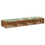 vidaXL - 4-Piece - Zitkussens - SOEST - 4 - st - 100% - Polyester - Meerkleurig