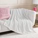 Juicy Couture Massief pluche 50 "X70" plaid deken, wit