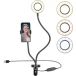 Platyne Support selfie avec lampe