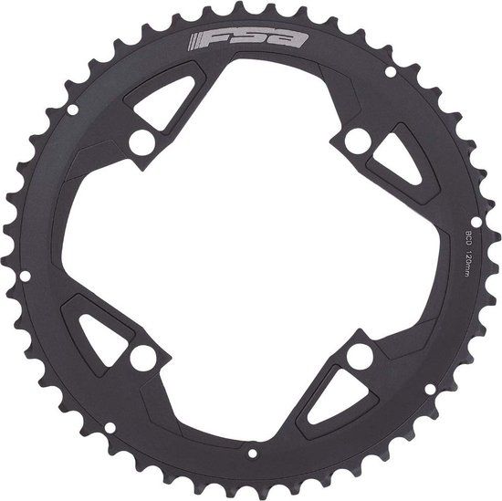 FSA Gossamer Pro 2x 120 BCD Kettingblad Zwart 50t