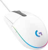 Logitech G203 LIGHTSYNC Gamingmuis, 8000 DPI sensor, aanpasbare RGB-verlichting, wit