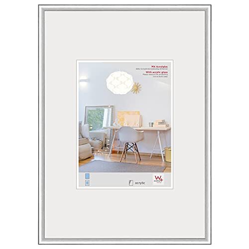 Walther Design New Lifestyle fotolijst, zilver, 40 x 50 cm