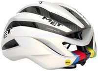 Valhelm MET Trenta 3K Limited Edition World Champs 2026 Racefiets Helm Regenboog M