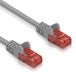 Allteq Cat 6 - U/UTP - Netwerkkabel - Patchkabel - Internetkabel - 10 Gbps - 15 meter - Grijs