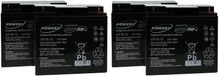 Powery Batterie gel-plomb pour USV APC Smart-UPS SMT2200I