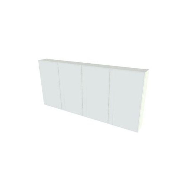 Nemo Spring Nebulo Luxe Spiegelkast - 140x65cm - Wit