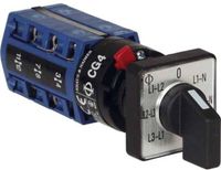 Kraus & Naimer CG4.A007.FS2.F785 Voltmeter omschakelaar 10 A Grijs, Zwart 1 stuk(s) Piece