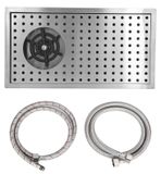 OEM RVS vaatwasser, aansluiting G1/2, medium formaat, geschikt voor bar, pub, restaurant