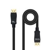 levitantes DisplayPort-kabel – 0,5 m lange kabel, VESA-gecertificeerd, DP/M naar DP/M-aansluiting, ondersteunt 8K-resoluties en audio-functies*