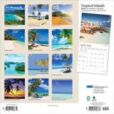 Browntrout Tropical Islands Kalender 2026 Wandkalender