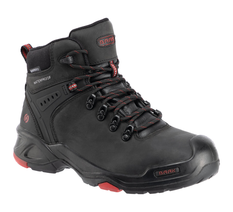 Baak Bailey 6645 S3 | Zwart/Rood | Maat 40