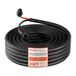 VEVOR Solar verlengkabel 9,14 m, 10 AWG, zonne-energie verlengkabel met vlamvertragende beschermmantel, vrouwelijke en mannelijke connectoren, IP67, PV-kabel, voor auto, camper, zwart en rood