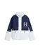 Tommy Hilfiger Tussenjas 'Regatta' marine / donkeroranje / wit