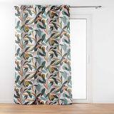 douceur d'intérieur Gordijn met ogen (140 x 280 cm) Lavinia bedrukt polyester