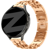 Bandz Bracelet acier 'Oval' Garmin Forerunner 255s (or rose)