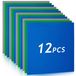 Plaque de construction - Lot de 12 - 25,5 x 25,5 cm - Plaque de base pour jouets de construction