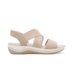 Jana Dames Sandaal - 28768-499 Beige - Wijdte H - Maat 39