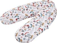 Rotho Babydesign Voedingskussen Multi Modern Art, veelkleurig