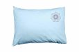 Bona Basics, Decoratieve kussenhoes, Huisdecoratie, voor bank, cafetaria, Afmeting: 50x35 cm, Kleur: Lichtblauw