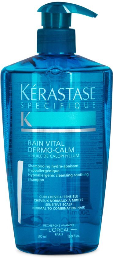 Kerastase KÃ©rastase Specifique Bain Vital Dermo-Calm Shampoo Gevoelige Hoofdhuid/Normaal tot Vet Haar 500 ml