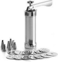 Ibili Koekjesspuit - rvs - Aluminium