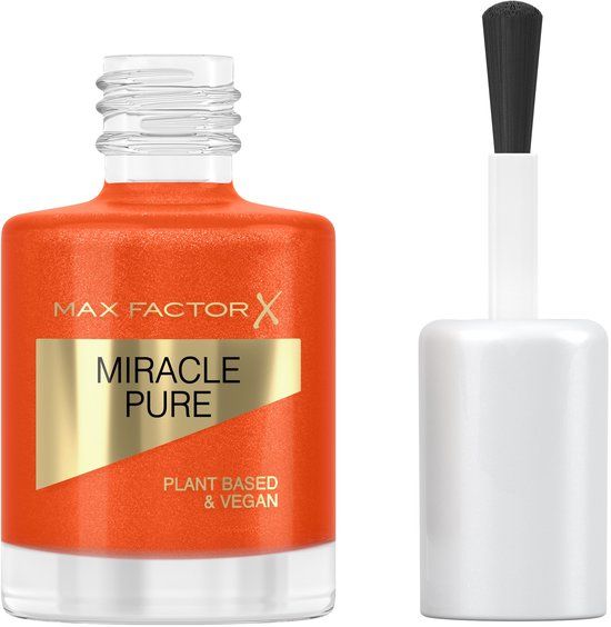Max Factor Miracle Pure Nail Polish Lacquer Oranje Glanzend 12 ML