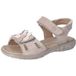 RICOSTA Mirella Sandales en cuir véritable, Tundra 650 M, 27 EU