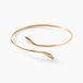 Wandala Bracelet Jonc Plaqué Or Jaune