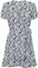 ONLY - ONLNOVA LIFE VIS MARLIE WRAP DRESS AOP - Faded Denim - S