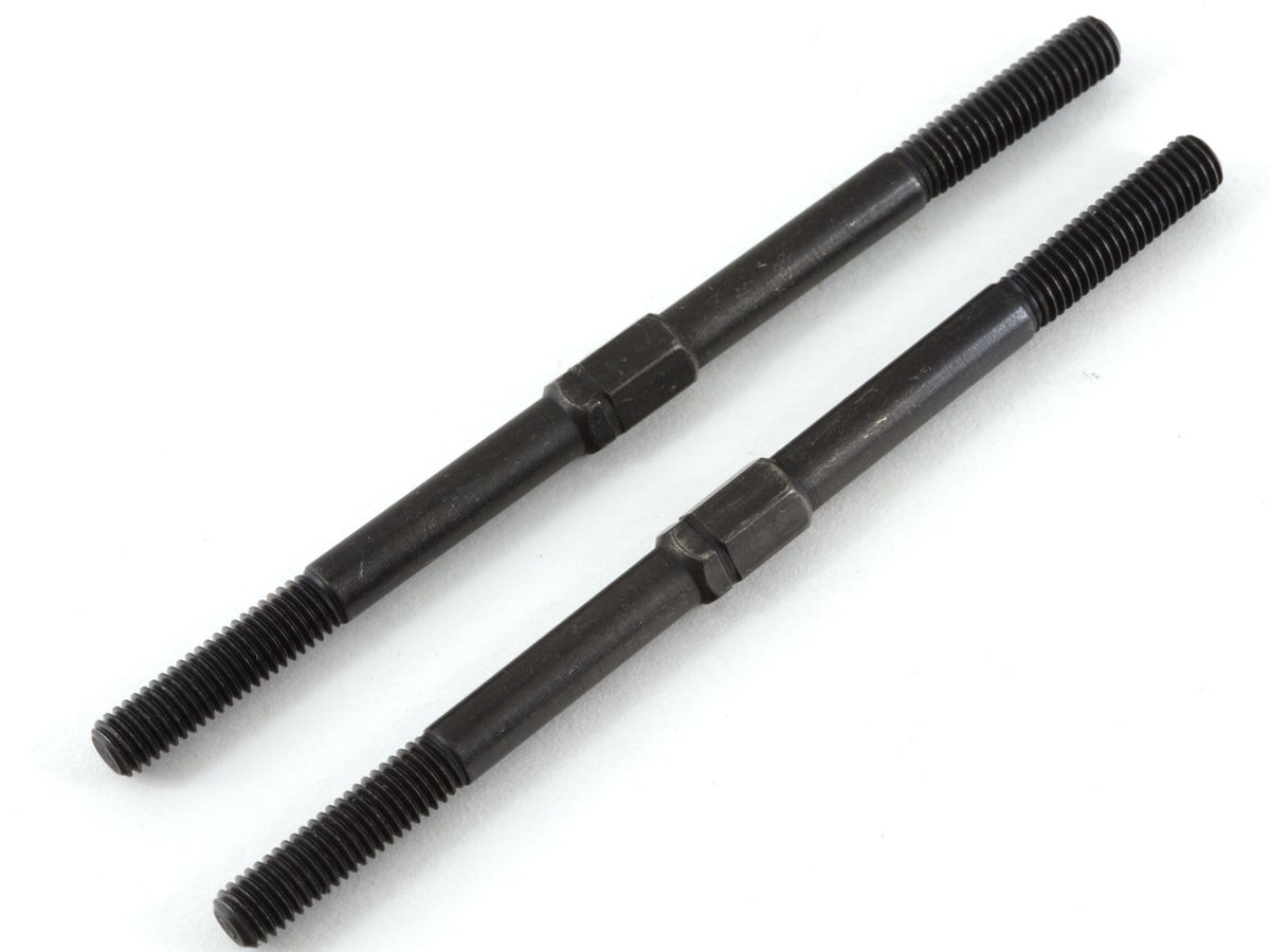ARRMA 2 x Steel Turnbuckle AR330221 - Zwart