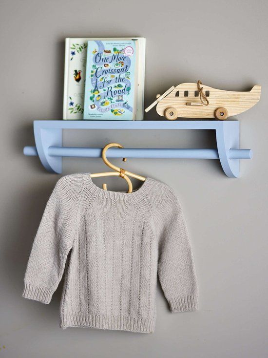 Bloomingville Wandplank Mingus (hang of leg) Blauw