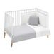 Cambrass Lit de bébé Coton Gris 1000x1400x30 mm