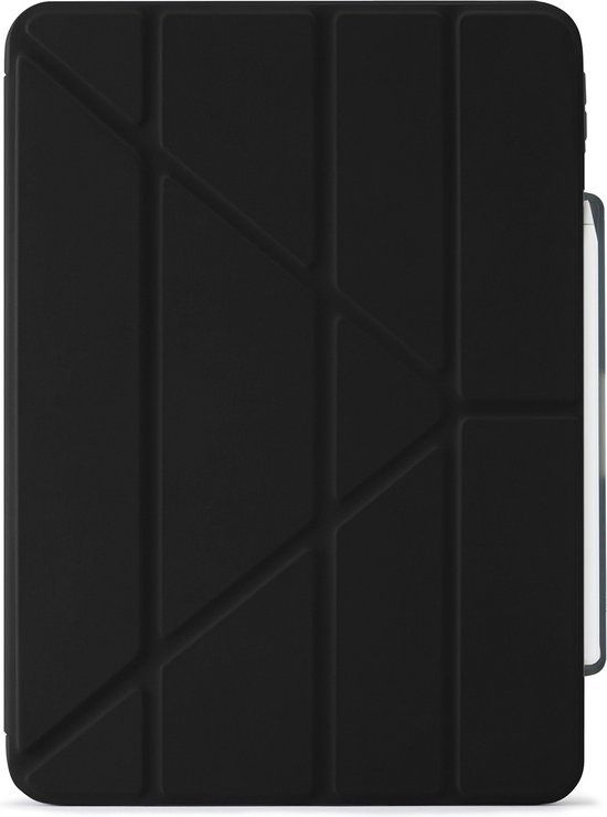 Pipetto Origami No3 Pencil Case - Tablet Hoes voor iPad Pro 13 (2024) - Zwart